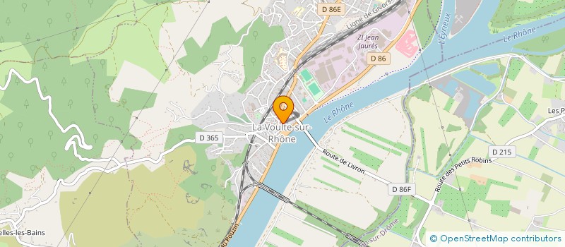 localisation de l'entreprise LPDB à LA VOULTE-SUR-RHONE