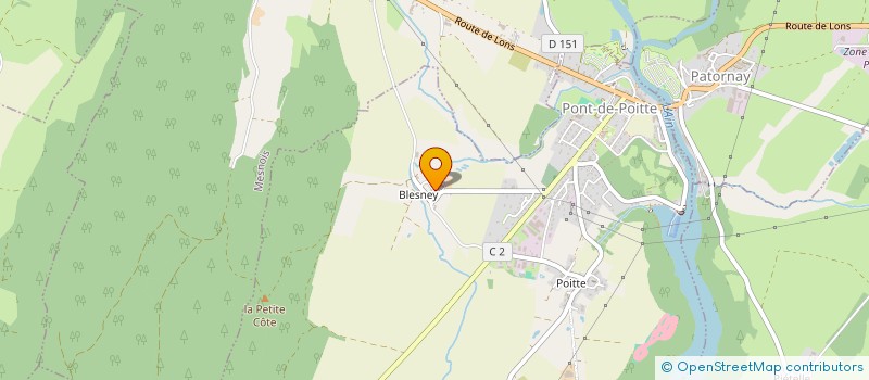 localisation de l'entreprise LPDC IMMOBILIER  PONT-DE-POITTE