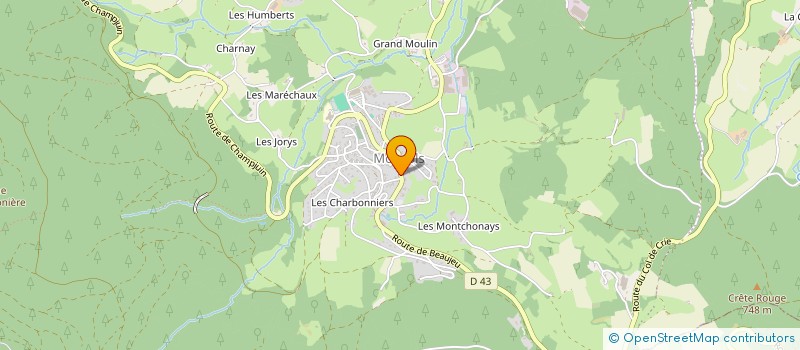 localisation de l'entreprise LPDJS  DEUX-GROSNES