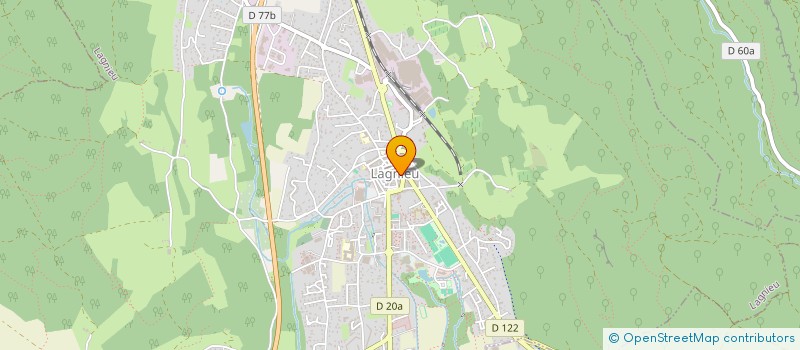 localisation de l'entreprise LPDP à LAGNIEU
