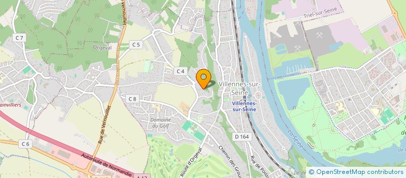 localisation de l'entreprise LPDS IMMO  VILLENNES-SUR-SEINE