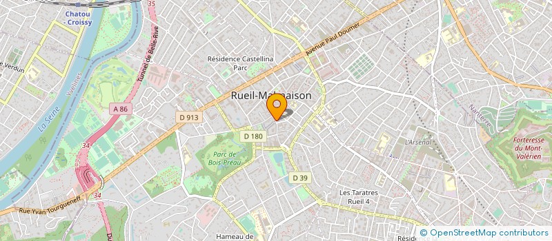 localisation de l'entreprise LPDS RUEIL à RUEIL-MALMAISON