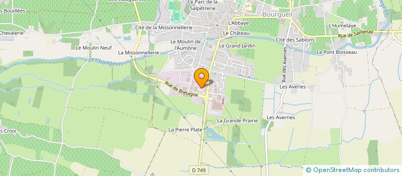 localisation de l'entreprise LPDT  BOURGUEIL