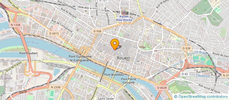 localisation de l'entreprise LPE à ROUEN