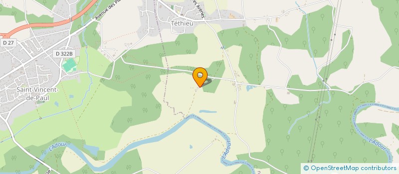 localisation de l'entreprise LPE AUTOS  CASTETS