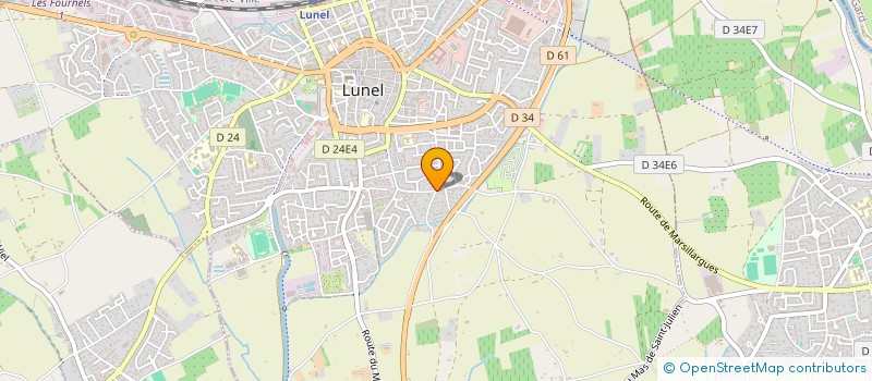 localisation de l'entreprise LPE LANGUEDOC PRO ETANCHEITE à LUNEL