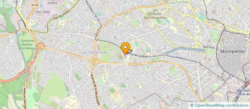 localisation de l'entreprise LPE VB à MONTPELLIER