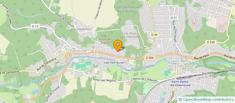 localisation de l'entreprise LPER INVESTISSEMENTS  CHEVREUSE