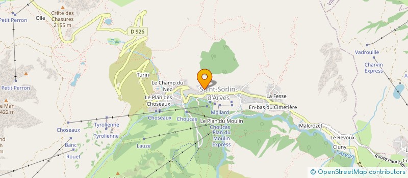 localisation de l'entreprise LPF 73 à SAINT-GILLES-CROIX-DE-VIE