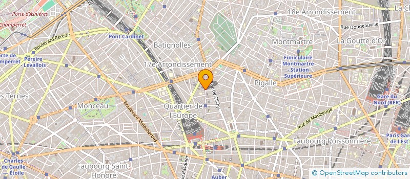 localisation de l'entreprise LPF GROUPE à PARIS