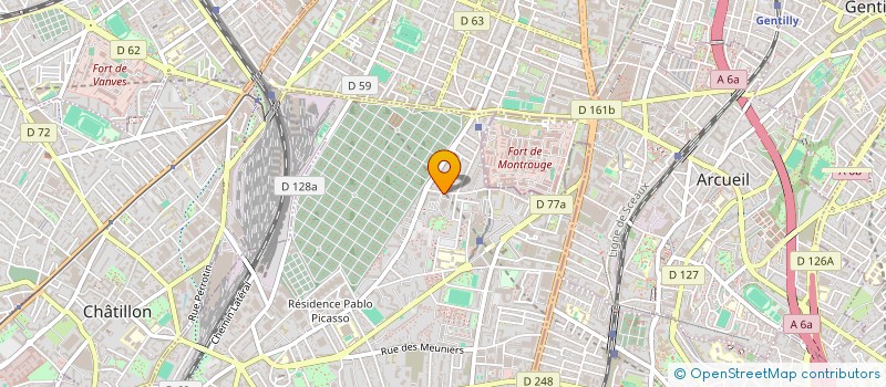 localisation de l'entreprise LPF RENOVATION à BAGNEUX