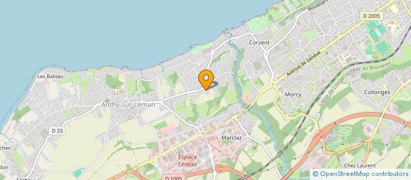 localisation de l'entreprise LPG TERRASSEMENT  EXCENEVEX