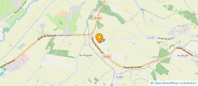 localisation de l'entreprise LPGE CONSEIL  NIZAS