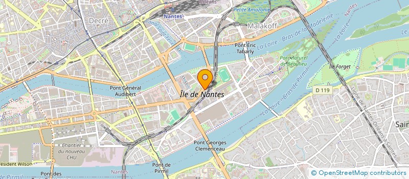 localisation de l'entreprise LPGJ-N  NANTES