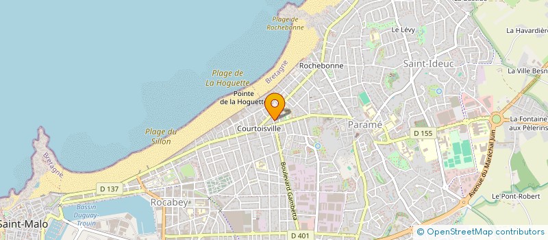 localisation de l'entreprise LPH  SAINT-MALO