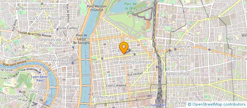 localisation de l'entreprise LPH  LYON