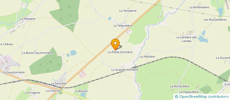 localisation de l'entreprise LPH à SEVREMOINE