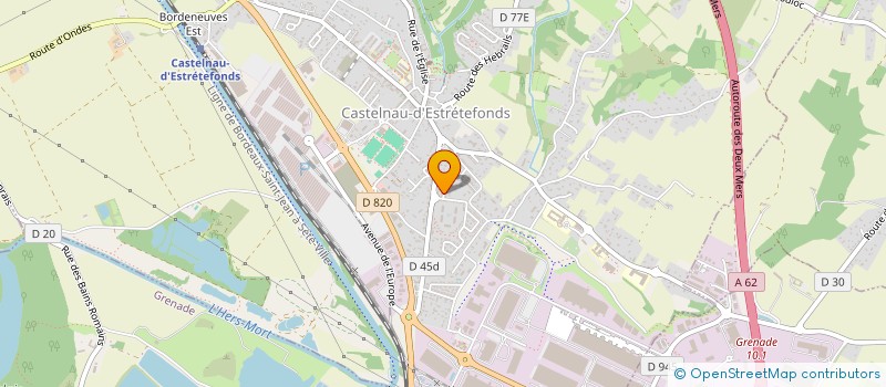 localisation de l'entreprise LPH DEVELOPPEMENT  L'ISLE-EN-DODON