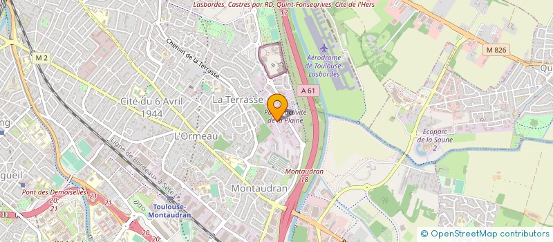 localisation de l'entreprise LPI à TOULOUSE