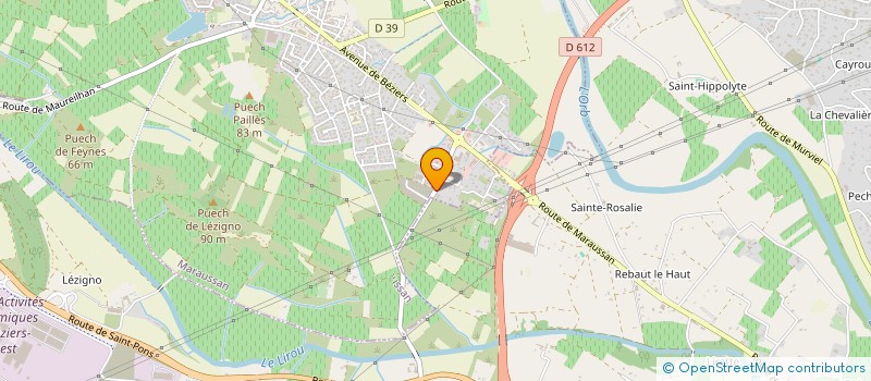 localisation de l'entreprise LPI  MARAUSSAN