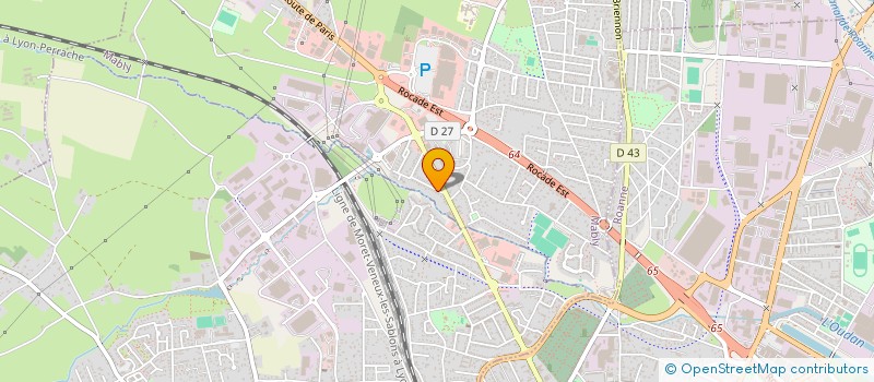 localisation de l'entreprise LPI AZUR PRESTATIONS  MABLY