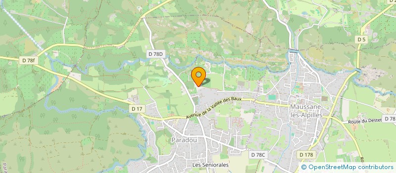 localisation de l'entreprise LPI - FRANCE  PARADOU