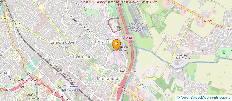 localisation de l'entreprise LPI INVEST à TOULOUSE
