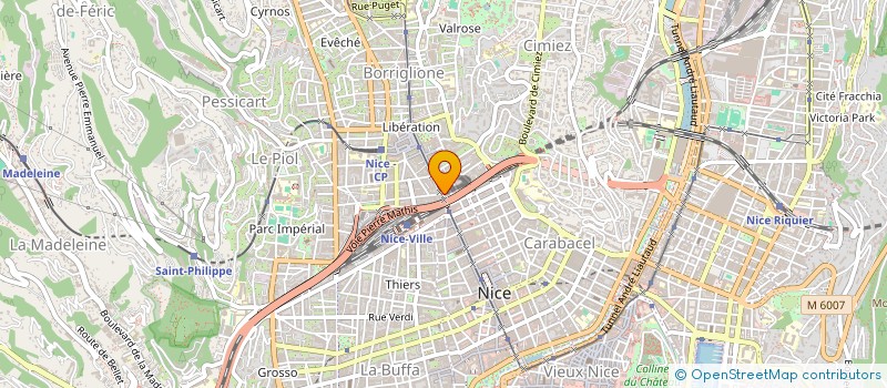 localisation de l'entreprise LPI NICE INVEST  NICE