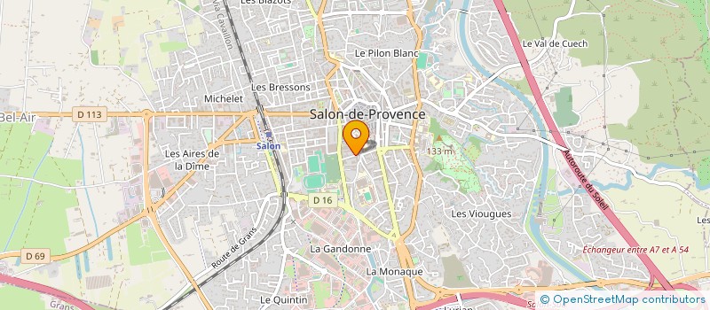 localisation de l'entreprise LPI PROVENCE TAXI à SALON-DE-PROVENCE
