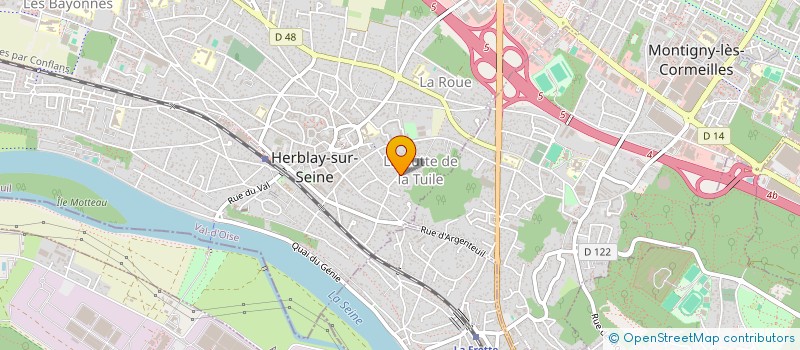 localisation de l'entreprise LPIOT  HERBLAY-SUR-SEINE