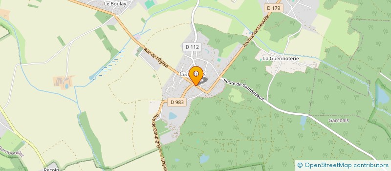 localisation de l'entreprise LPIRES  GAMBAIS