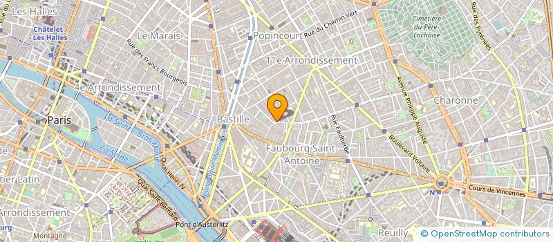localisation de l'entreprise LPJ à PARIS