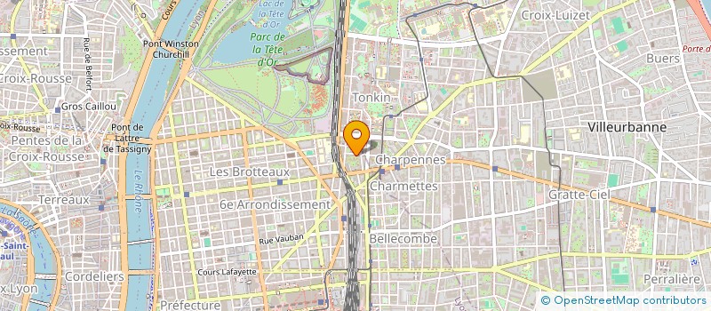 localisation de l'entreprise LPJ DEVELOP  LYON