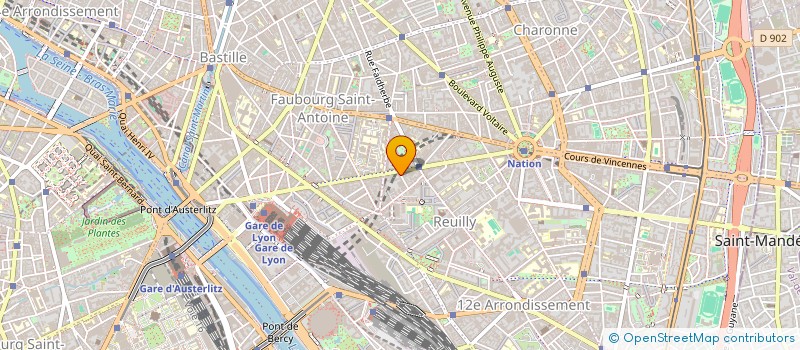 localisation de l'entreprise LPJ DIDEROT  PARIS