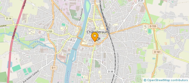localisation de l'entreprise LPJ VIENNE à CHATELLERAULT
