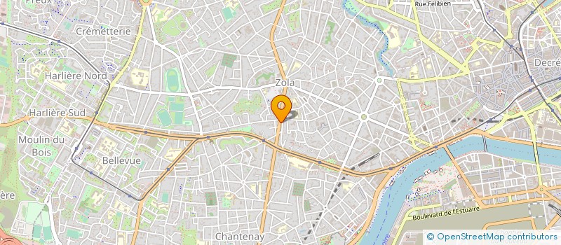 localisation de l'entreprise LPJ ZOLA à NANTES