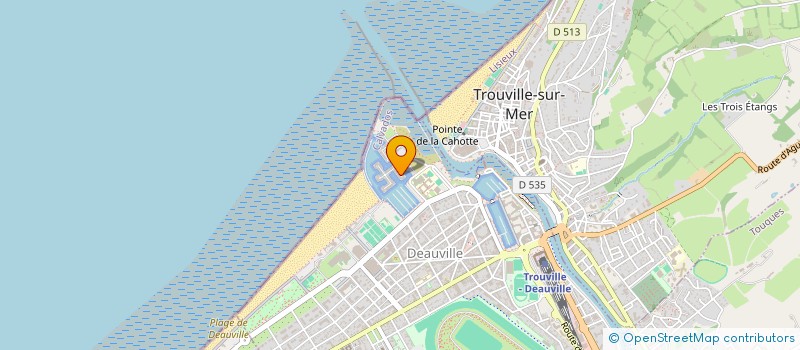 localisation de l'entreprise LPJB à DEAUVILLE