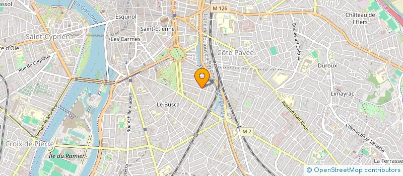 localisation de l'entreprise LPJC  MONTRABE