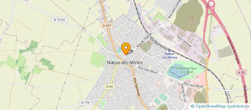 localisation de l'entreprise LPJC CONSTRUCTIONS  NUX-LES-MINES