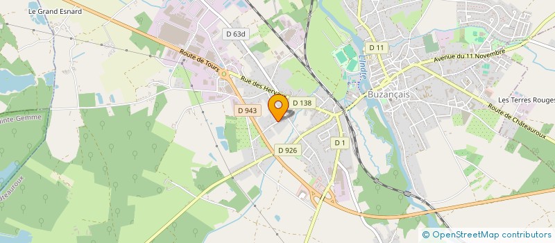 localisation de l'entreprise LPKA à BUZANCAIS