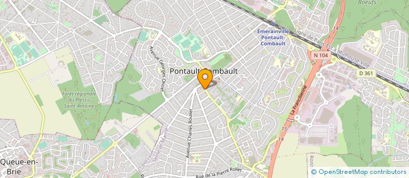 localisation de l'entreprise LPL à PONTAULT-COMBAULT