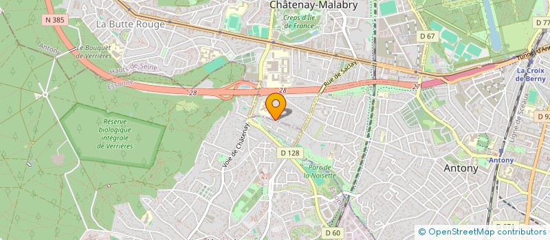 localisation de l'entreprise LPL à CHATENAY-MALABRY