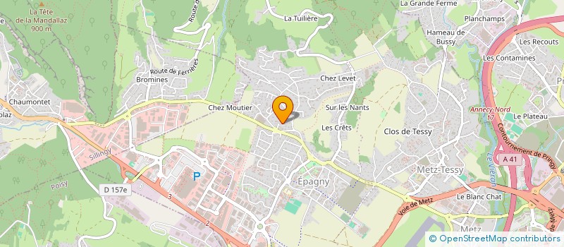 localisation de l'entreprise LPL à ANNECY