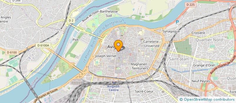 localisation de l'entreprise LPL  AVIGNON