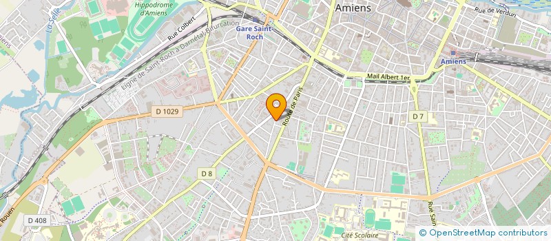 localisation de l'entreprise LPL à AMIENS