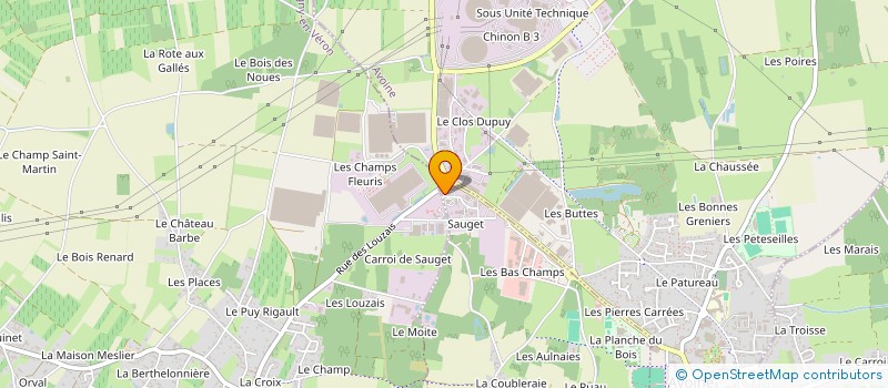 localisation de l'entreprise LPL PRETO  BEAUMONT-EN-VERON