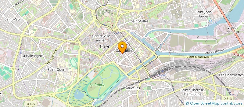 localisation de l'entreprise LPL WINE à CAEN