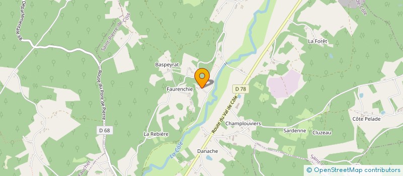 localisation de l'entreprise LPLA  THIVIERS