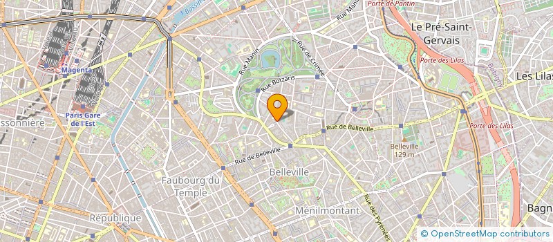 localisation de l'entreprise LPLC PRODUCTIONS  PARIS