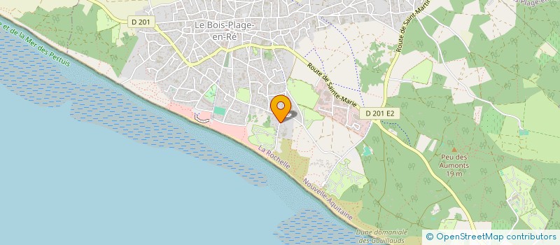 localisation de l'entreprise LPM  LE BOIS-PLAGE-EN-RE